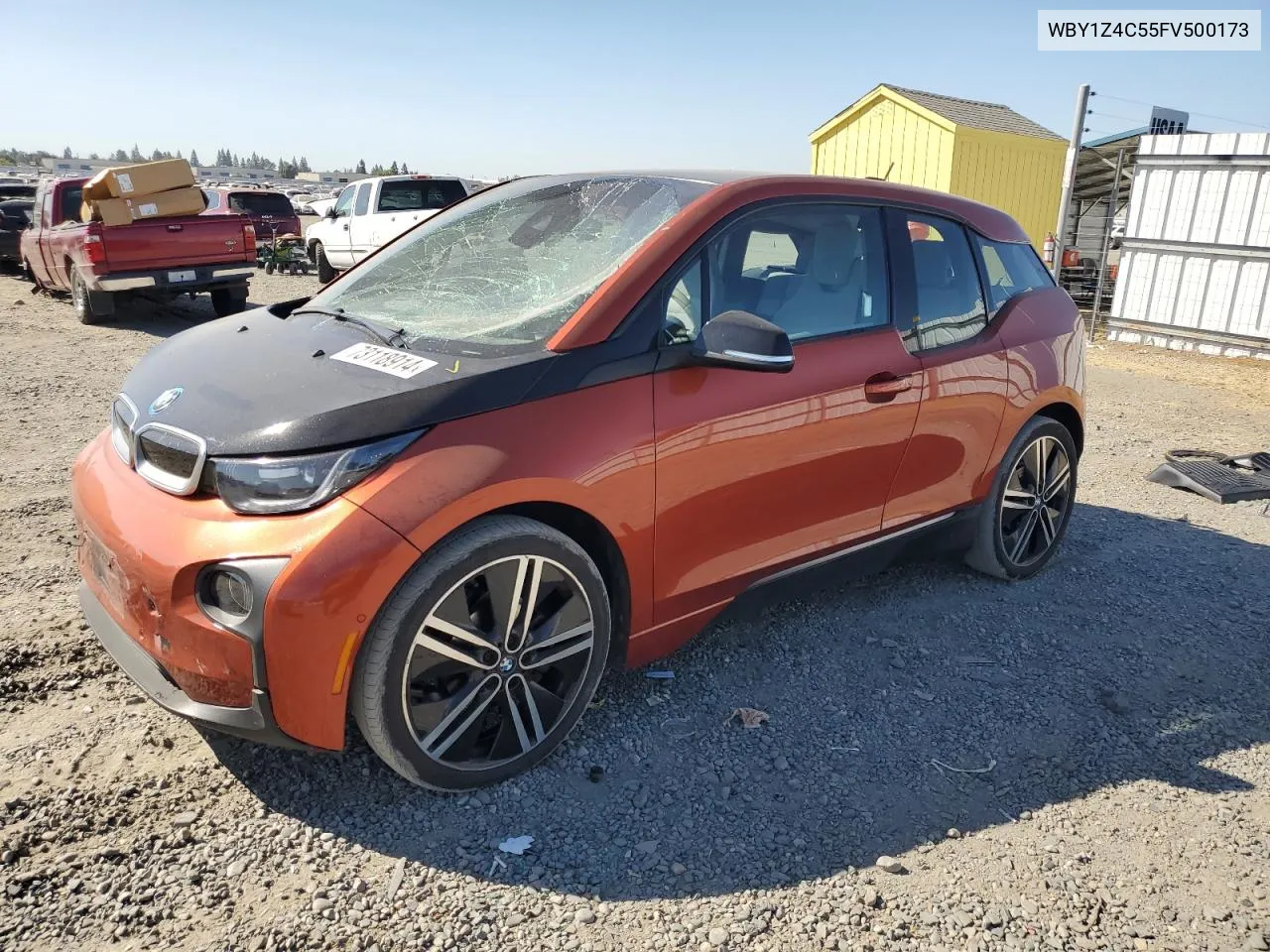 2015 BMW I3 Rex VIN: WBY1Z4C55FV500173 Lot: 73118914