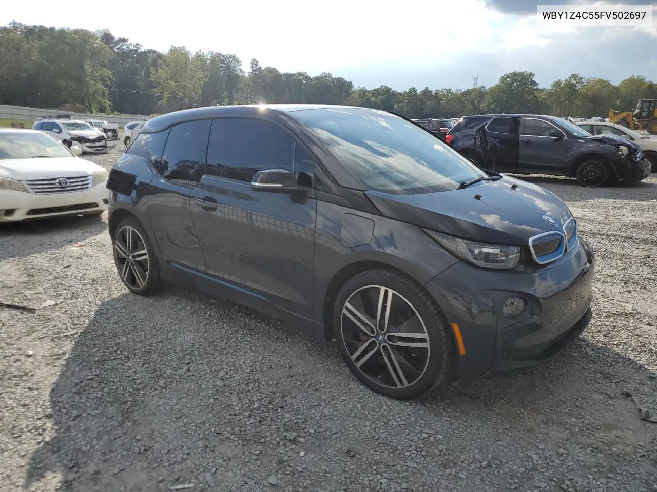 2015 BMW I3 Rex VIN: WBY1Z4C55FV502697 Lot: 73545604