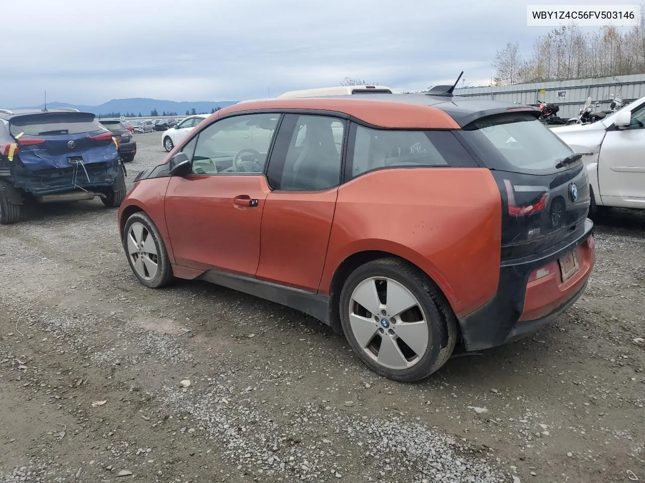 2015 BMW I3 Rex VIN: WBY1Z4C56FV503146 Lot: 75440974