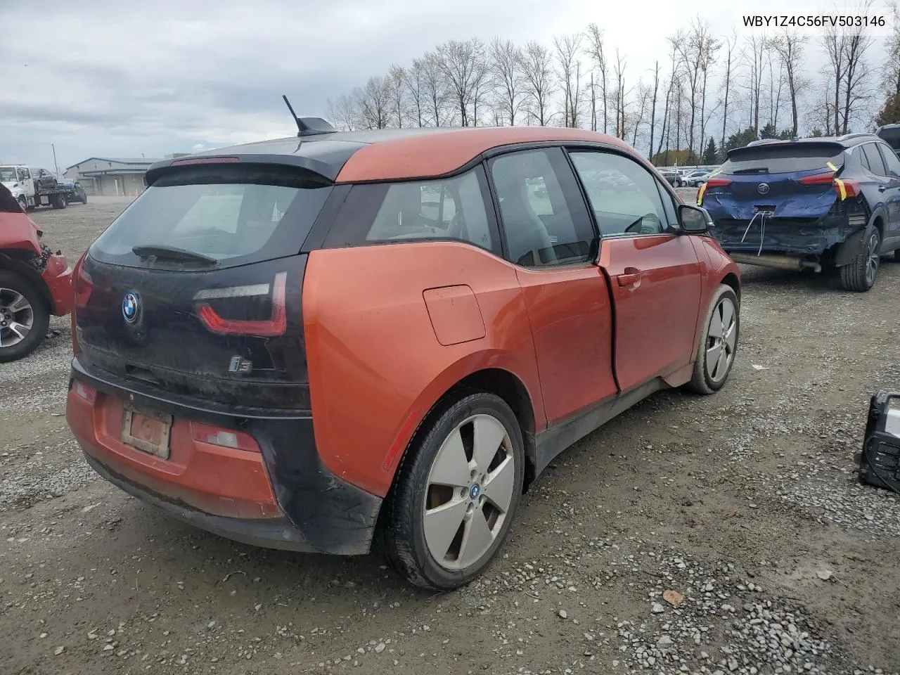 2015 BMW I3 Rex VIN: WBY1Z4C56FV503146 Lot: 75440974