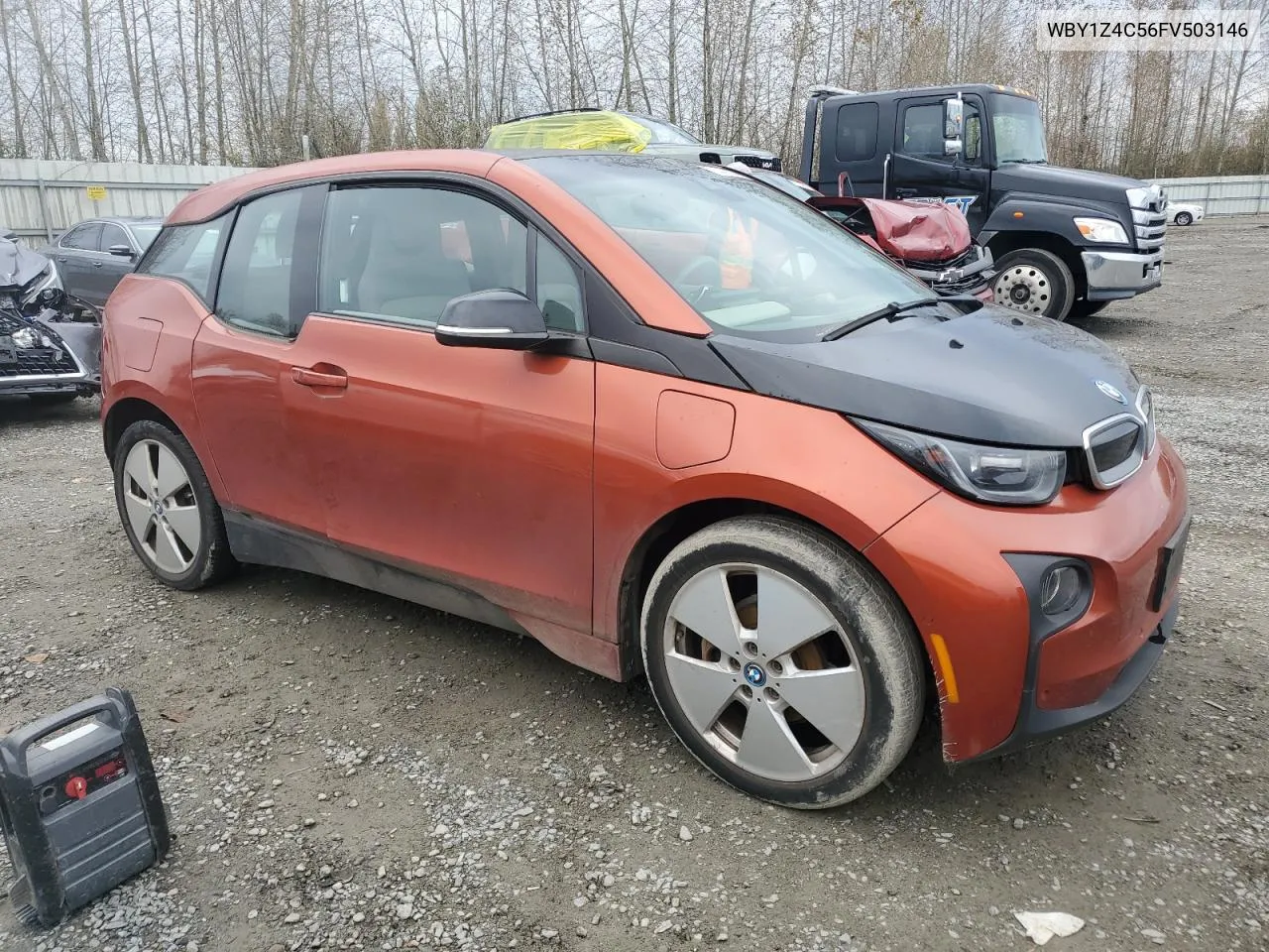 2015 BMW I3 Rex VIN: WBY1Z4C56FV503146 Lot: 75440974