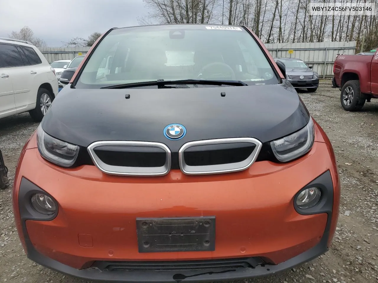 2015 BMW I3 Rex VIN: WBY1Z4C56FV503146 Lot: 75440974