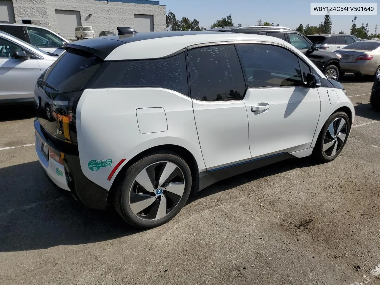 2015 BMW I3 Rex VIN: WBY1Z4C54FV501640 Lot: 76510414