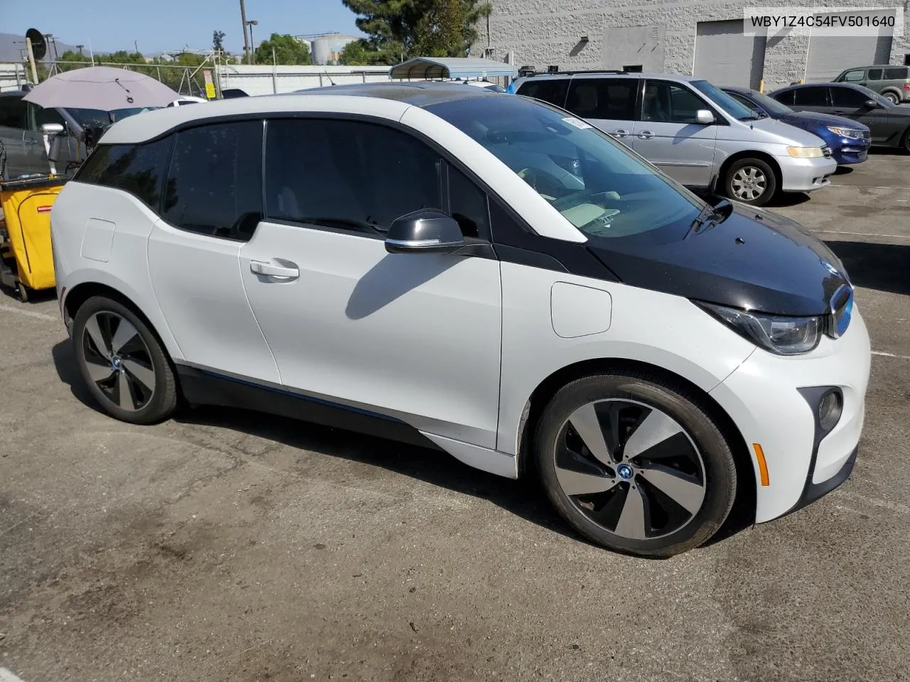 2015 BMW I3 Rex VIN: WBY1Z4C54FV501640 Lot: 76510414