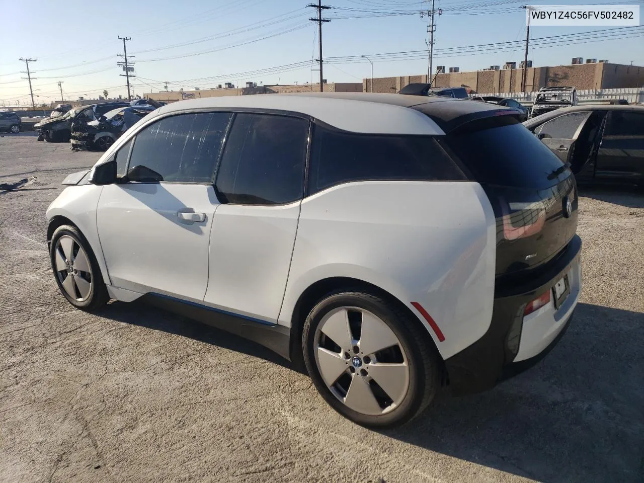 2015 BMW I3 Rex VIN: WBY1Z4C56FV502482 Lot: 79001484