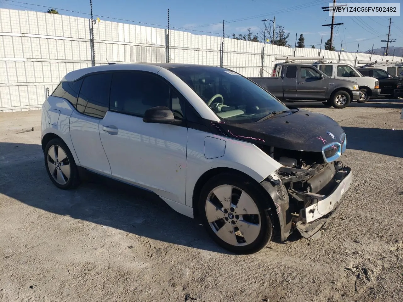 2015 BMW I3 Rex VIN: WBY1Z4C56FV502482 Lot: 79001484