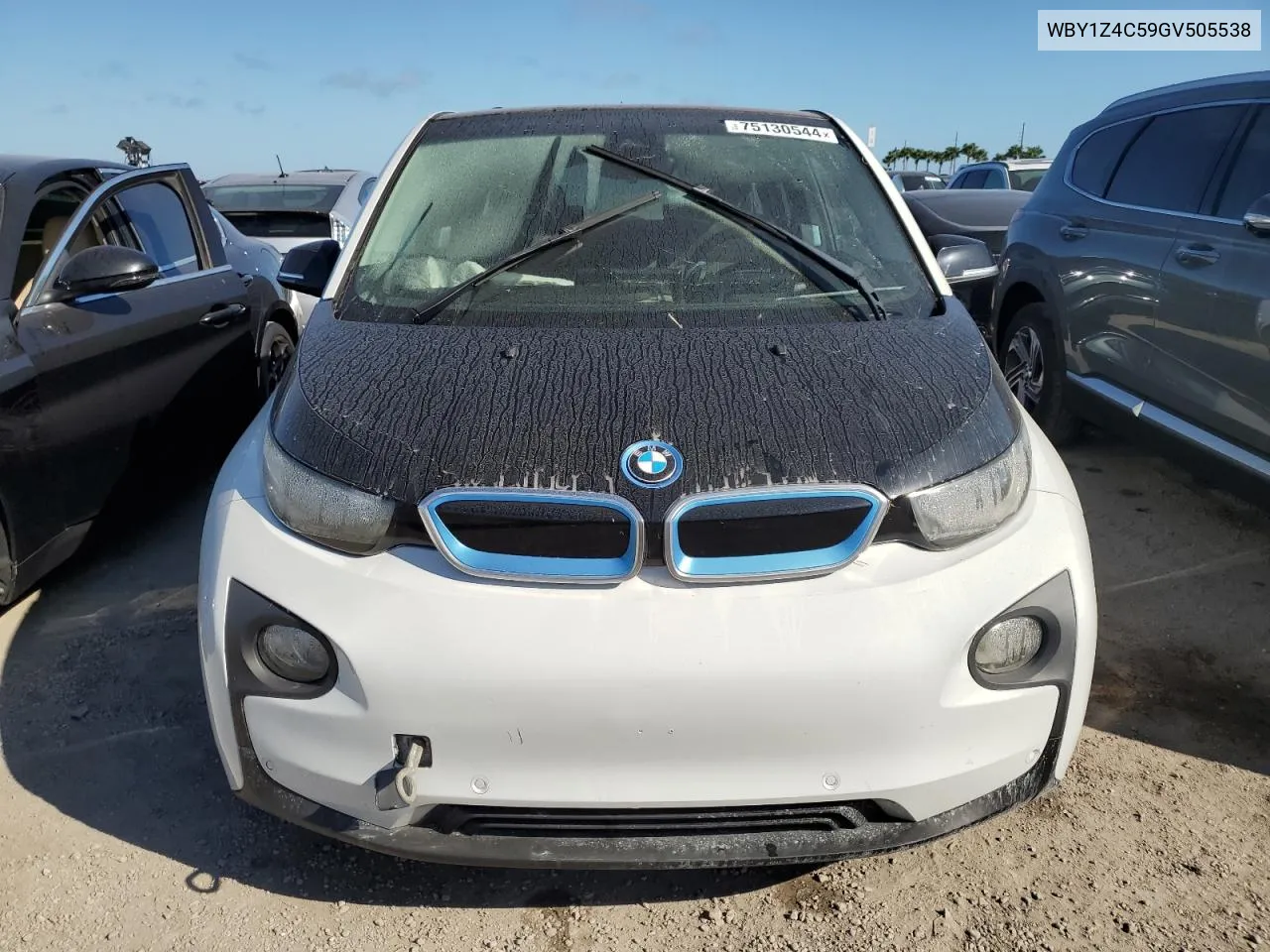 2016 BMW I3 Rex VIN: WBY1Z4C59GV505538 Lot: 75130544