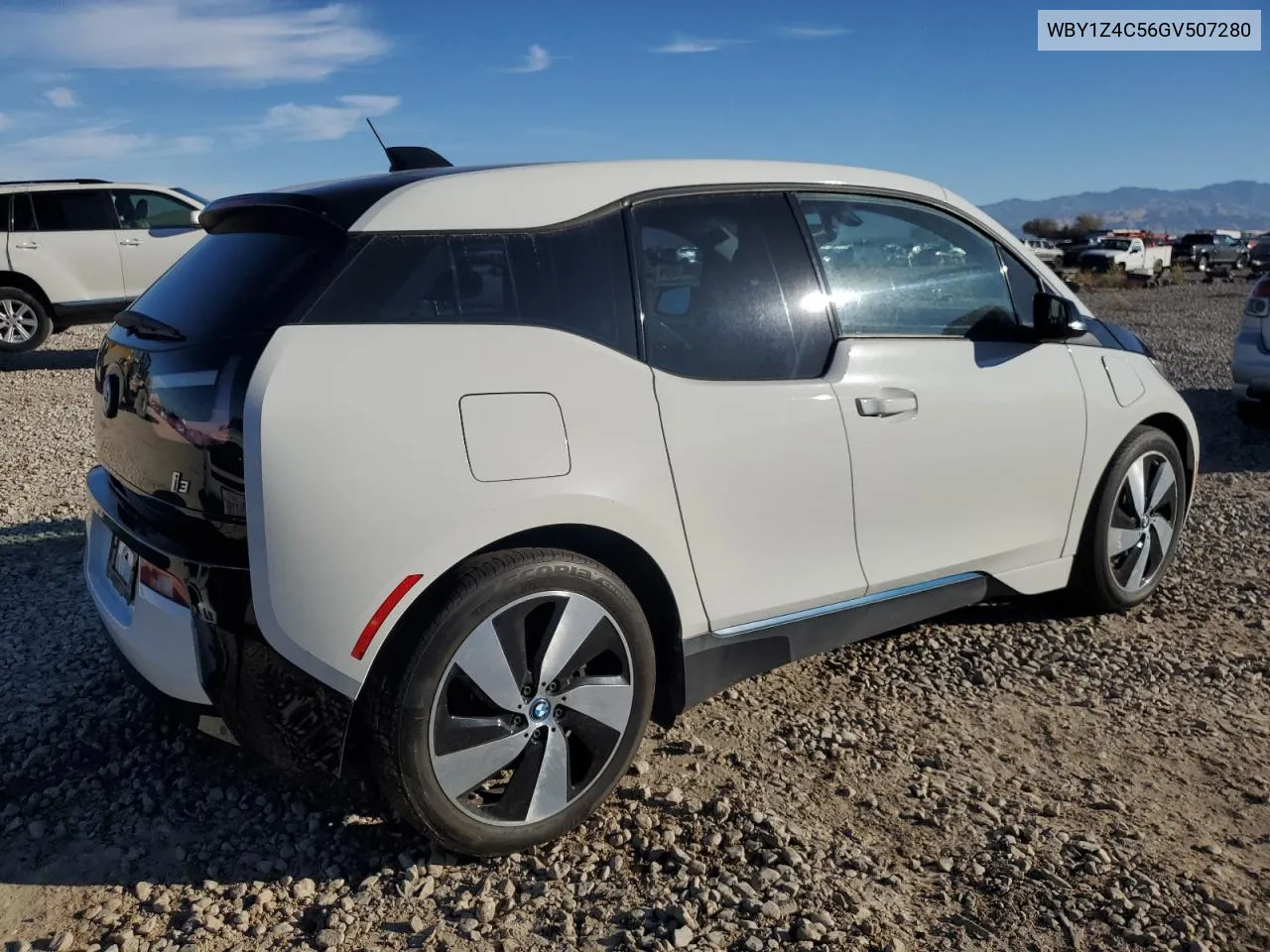 2016 BMW I3 Rex VIN: WBY1Z4C56GV507280 Lot: 77046904