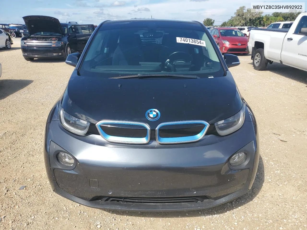 2017 BMW I3 Rex VIN: WBY1Z8C35HV892922 Lot: 74013854