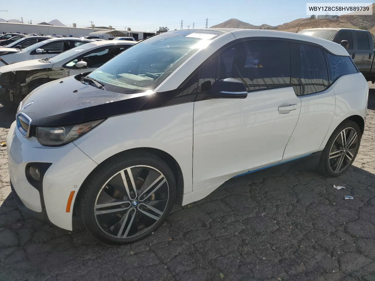 2017 BMW I3 Rex VIN: WBY1Z8C58HV889739 Lot: 77150654