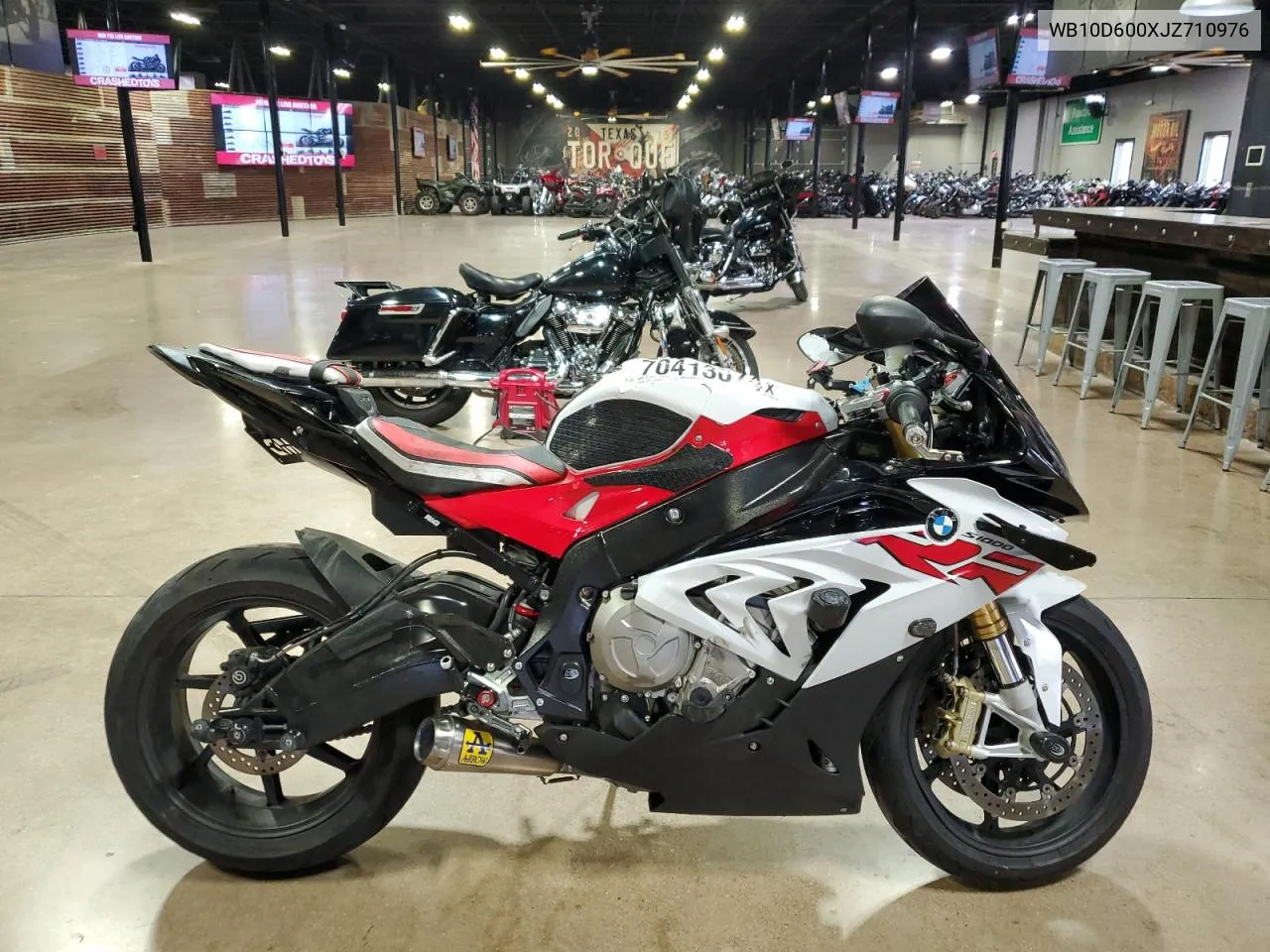 2018 BMW S 1000 Rr VIN: WB10D600XJZ710976 Lot: 70413074