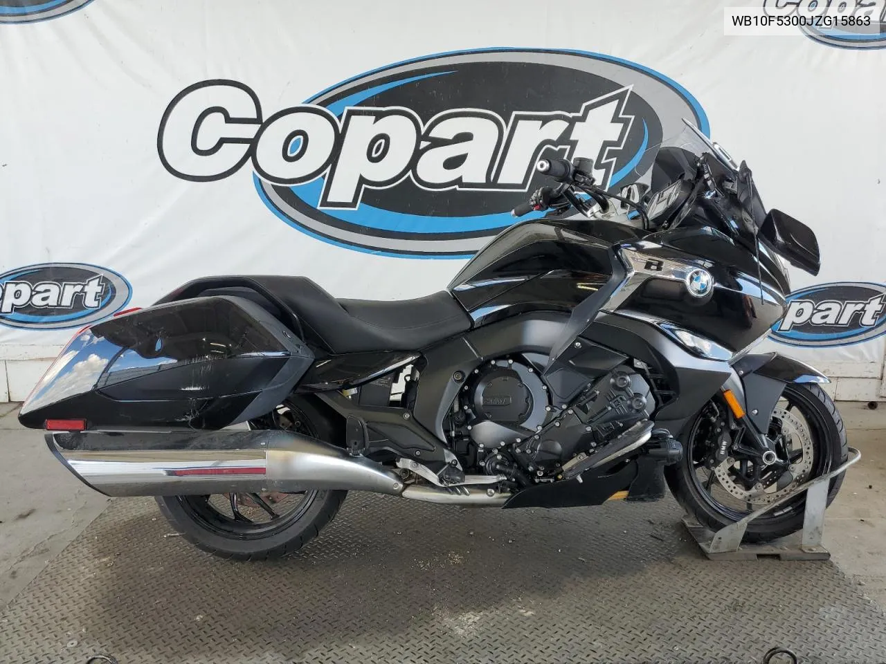 2018 BMW K1600 B VIN: WB10F5300JZG15863 Lot: 70522114