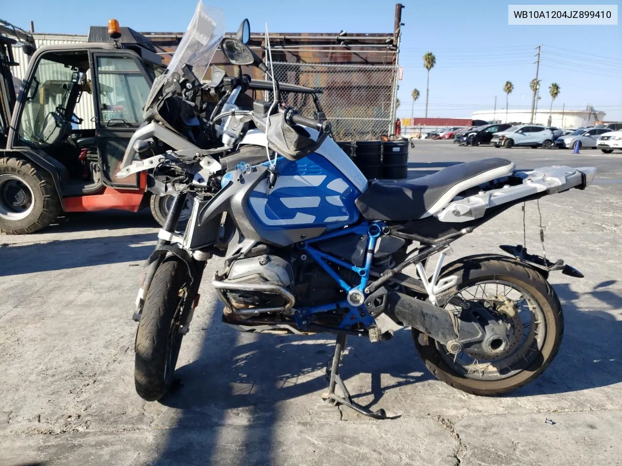 WB10A1204JZ899410 2018 BMW R1200 Gs Adventure