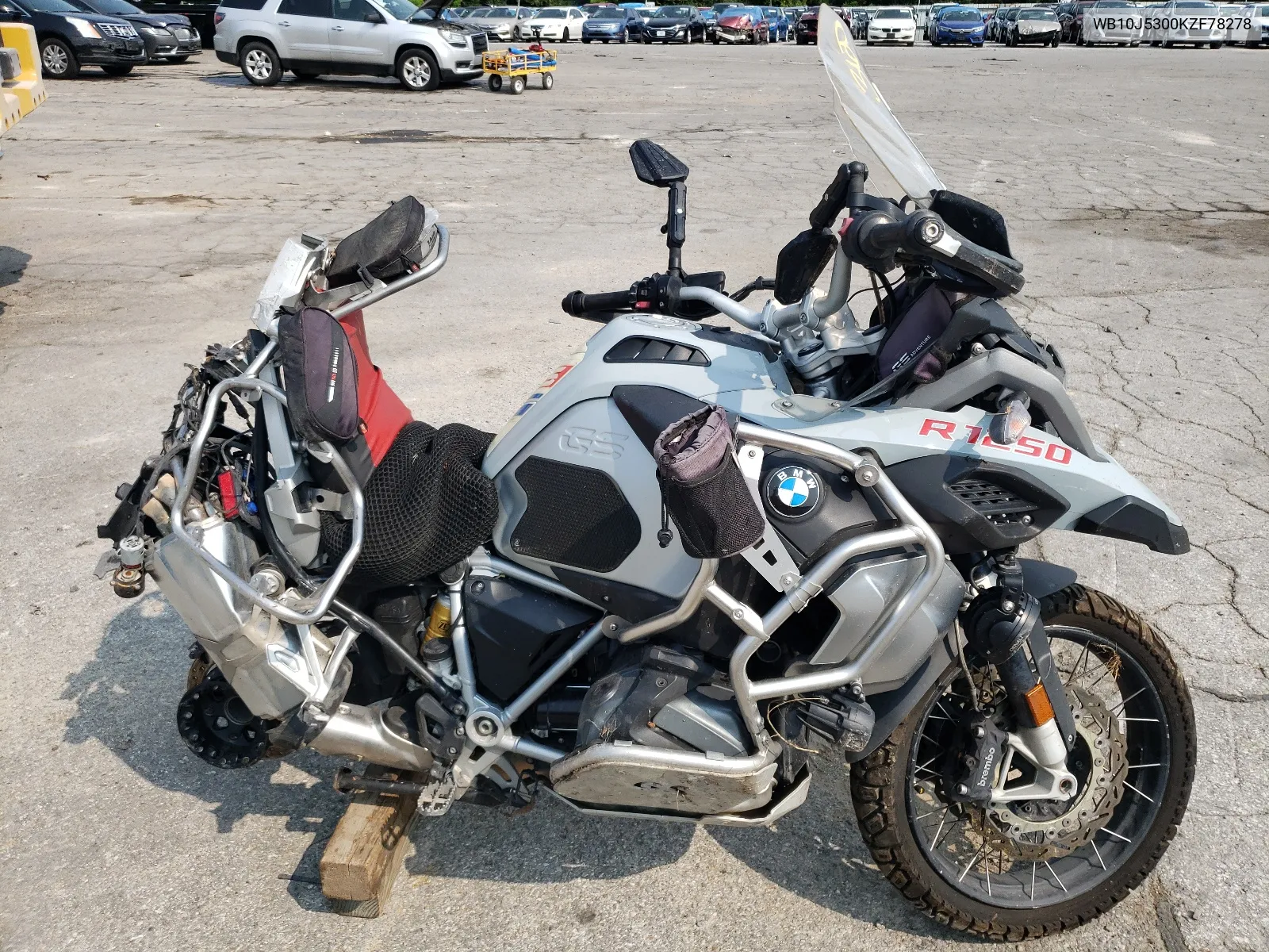 2019 BMW R 1250 Gs Adventure VIN: WB10J5300KZF78278 Lot: 64190554