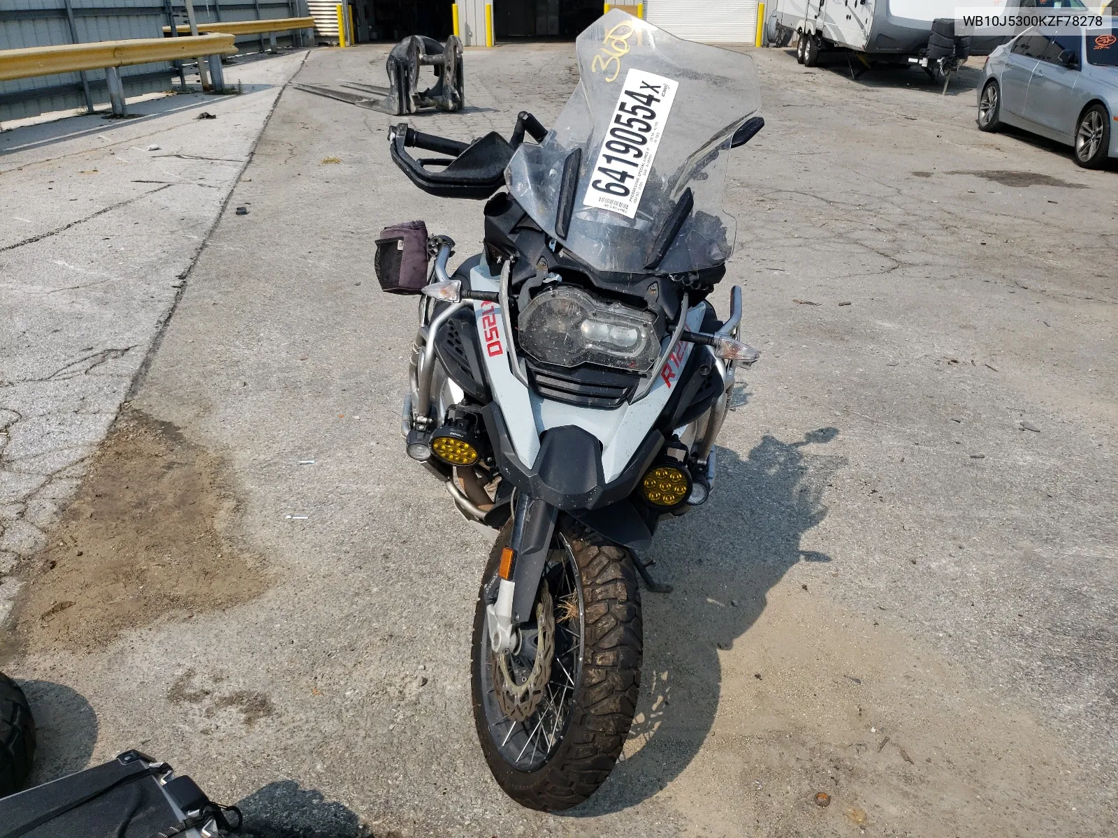 2019 BMW R 1250 Gs Adventure VIN: WB10J5300KZF78278 Lot: 64190554