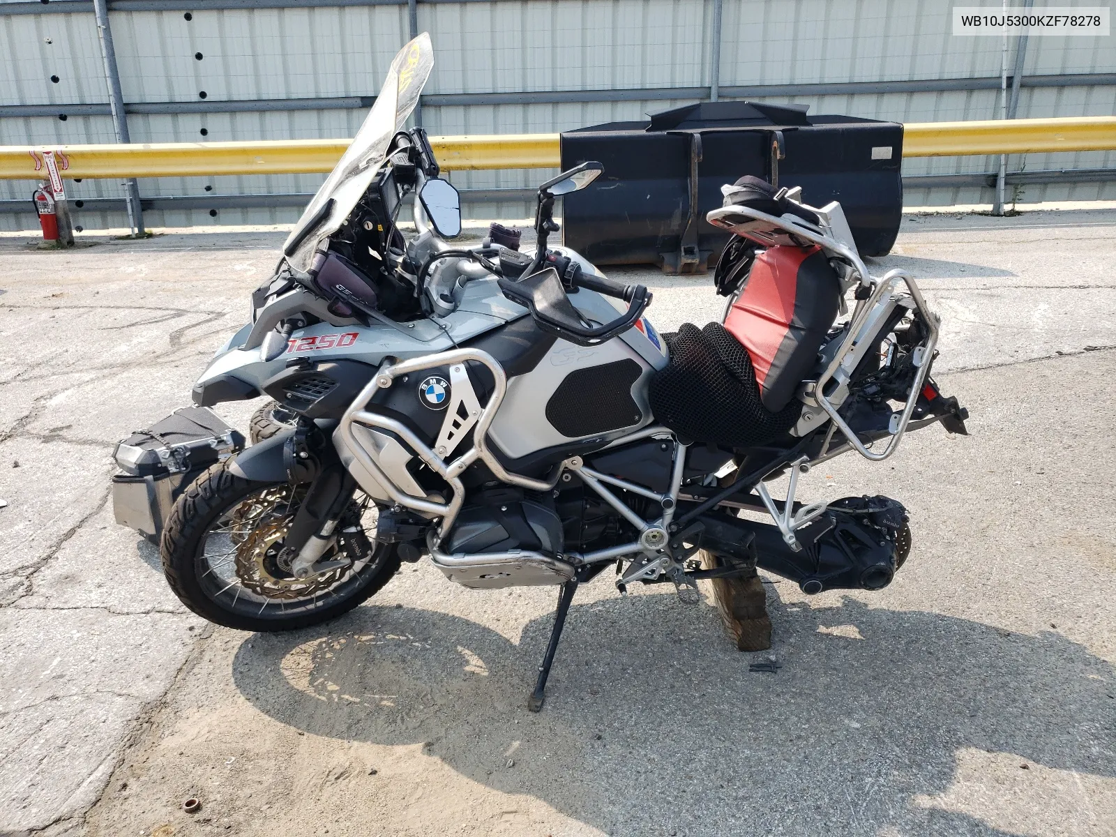 2019 BMW R 1250 Gs Adventure VIN: WB10J5300KZF78278 Lot: 64190554