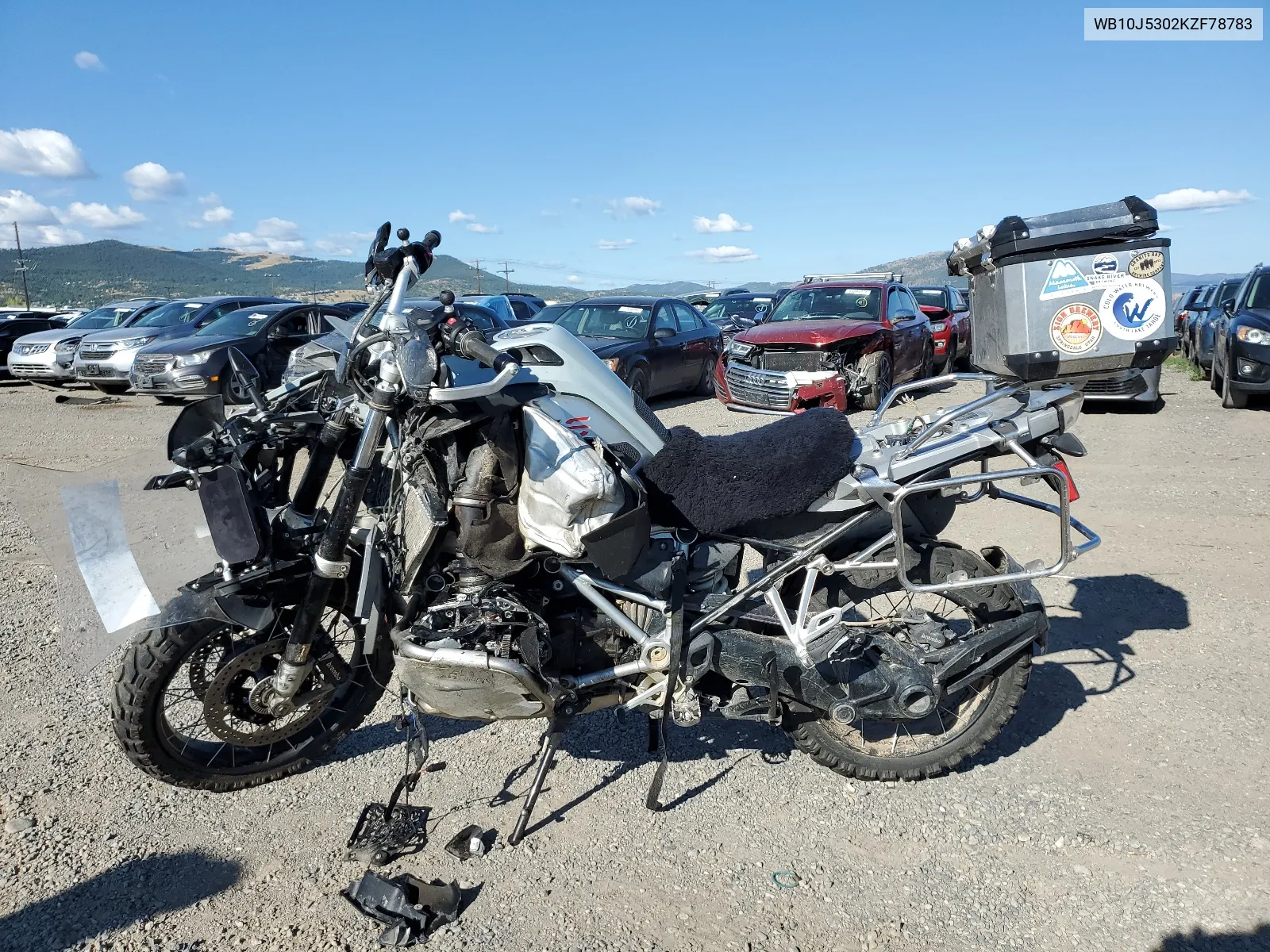 2019 BMW R 1250 Gs Adventure VIN: WB10J5302KZF78783 Lot: 64806444