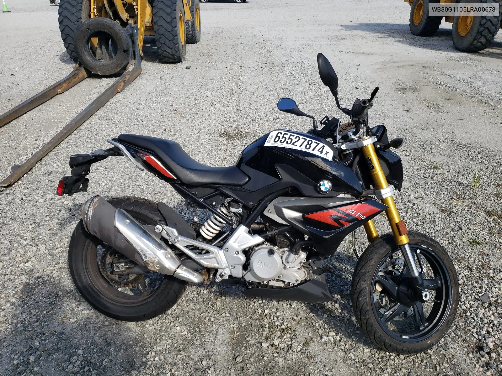 WB30G1105LRA00678 2020 BMW G310 R