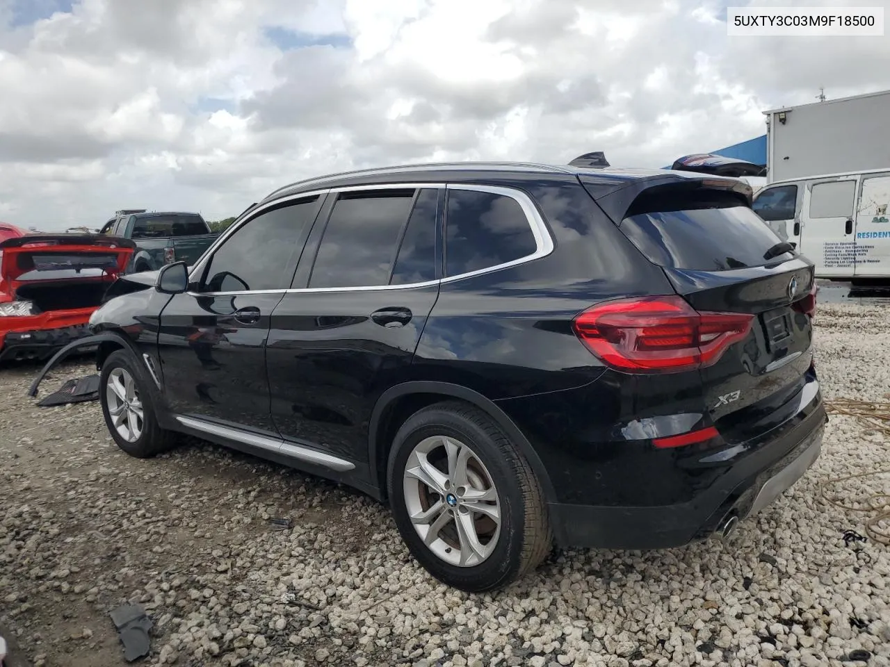 2021 BMW X3 Sdrive30I VIN: 5UXTY3C03M9F18500 Lot: 70042074