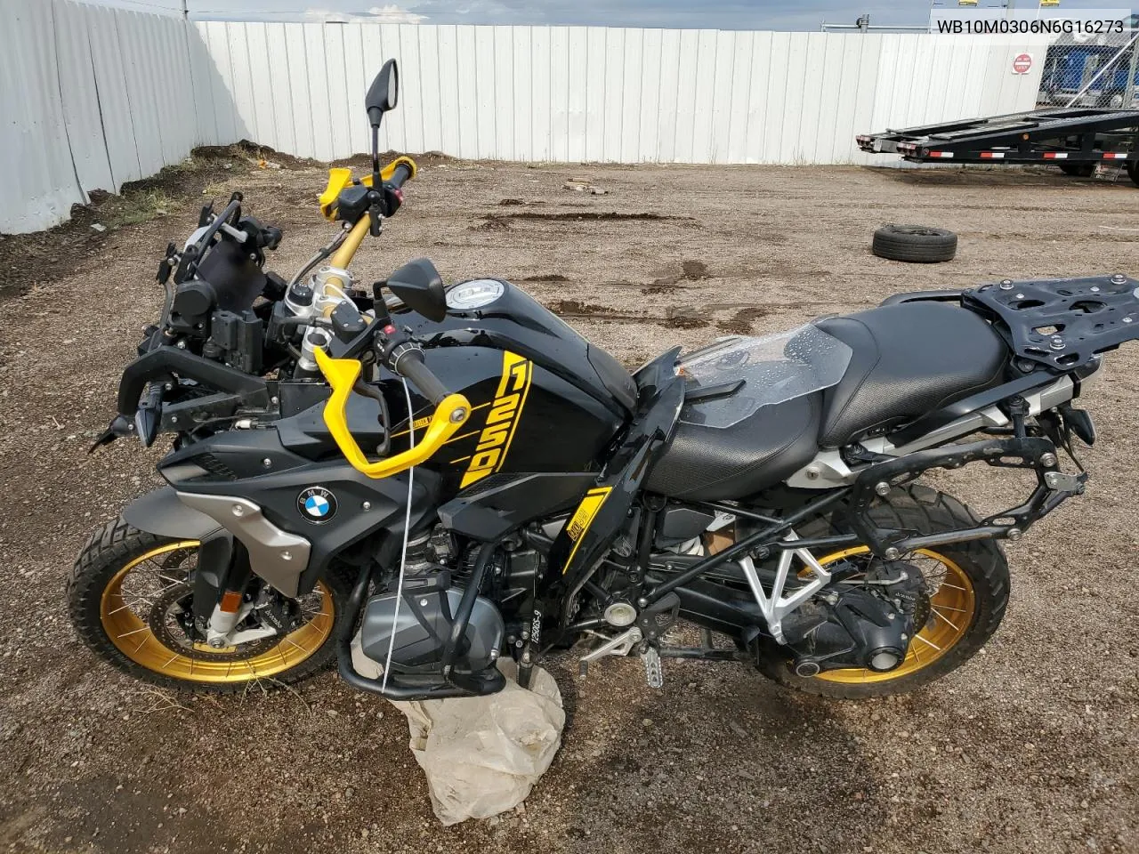 2022 BMW R 1250 Gs VIN: WB10M0306N6G16273 Lot: 70408614