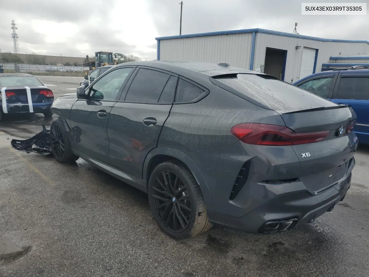 2024 BMW X6 M60I VIN: 5UX43EX03R9T35305 Lot: 45089284