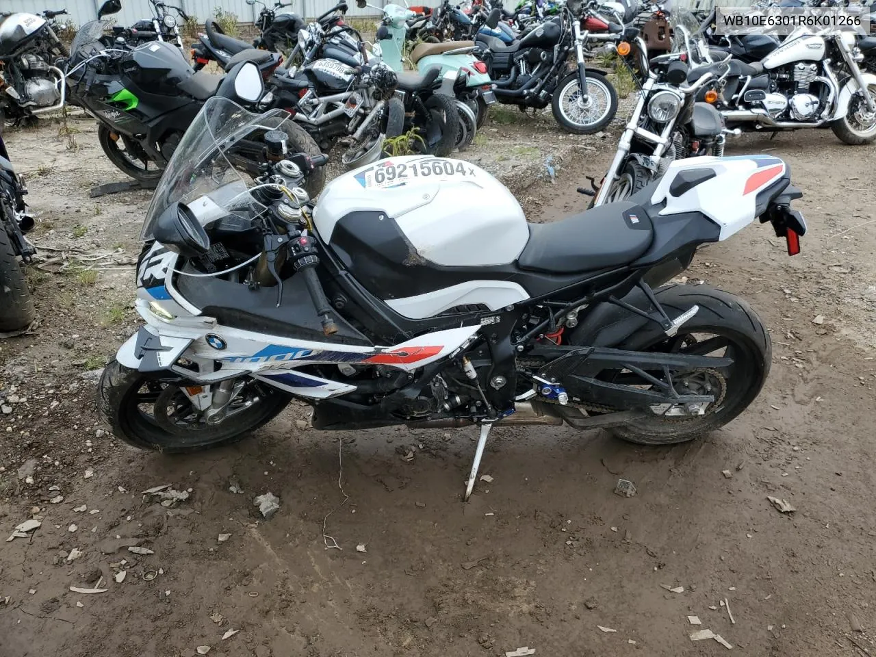 2024 BMW S 1000 Rr VIN: WB10E6301R6K01266 Lot: 69215604