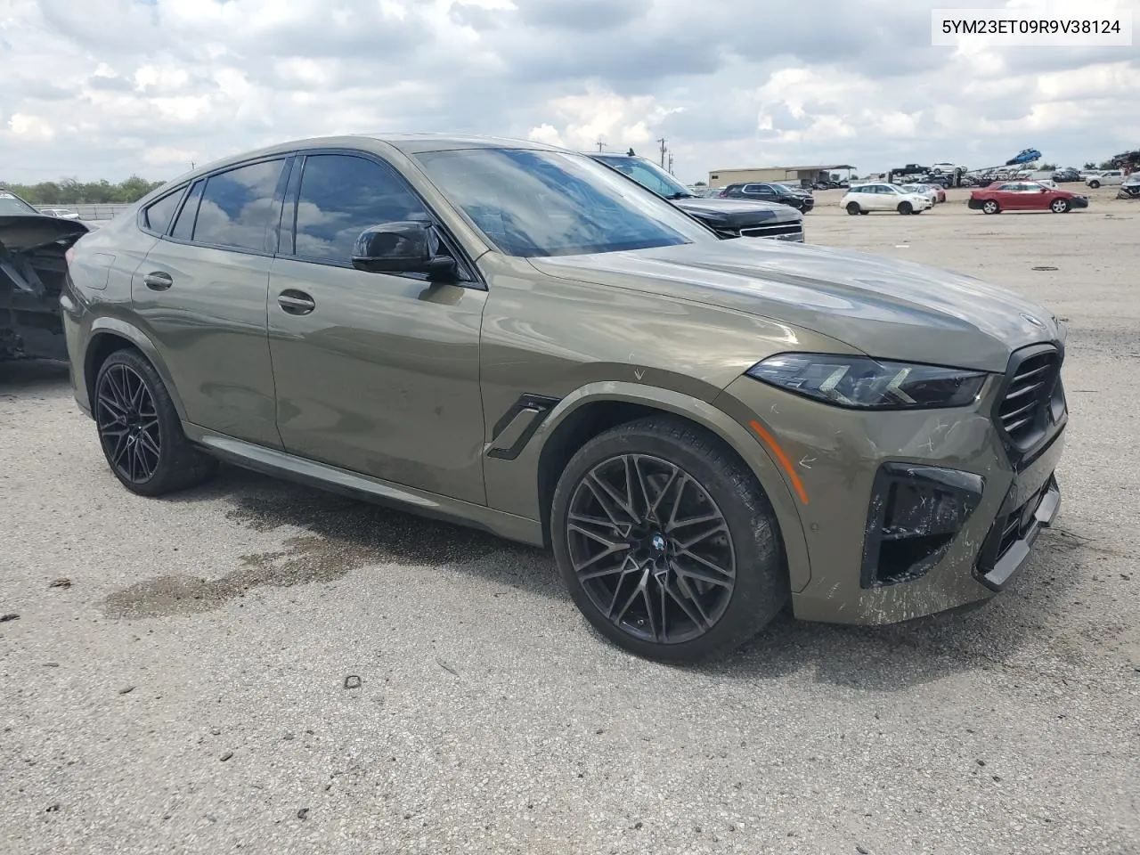 2024 BMW X6 M Competition VIN: 5YM23ET09R9V38124 Lot: 70016544