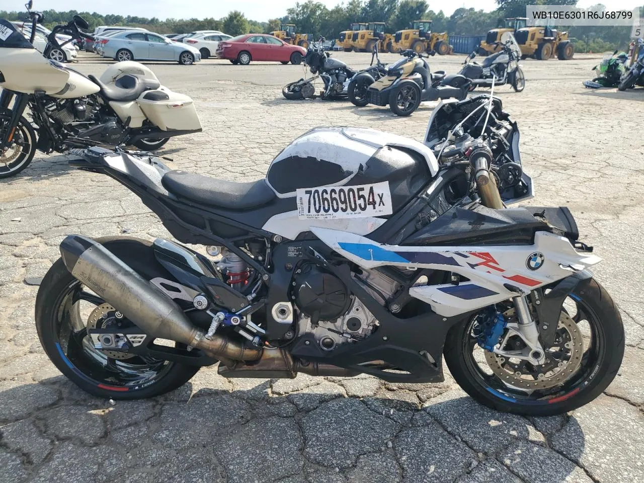 2024 BMW S 1000 Rr VIN: WB10E6301R6J68799 Lot: 70669054