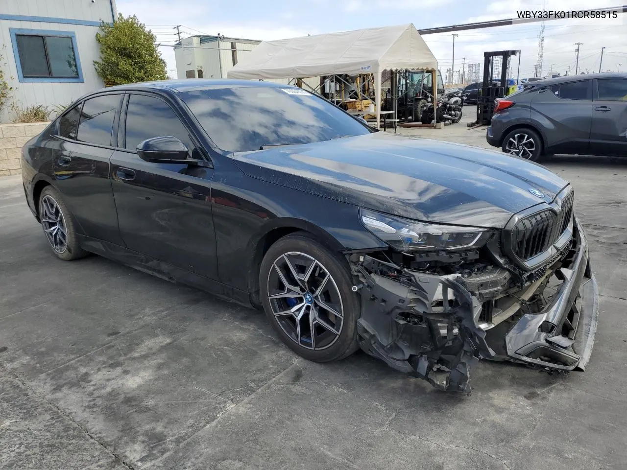 2024 BMW I5 Edrive 40 VIN: WBY33FK01RCR58515 Lot: 76064474