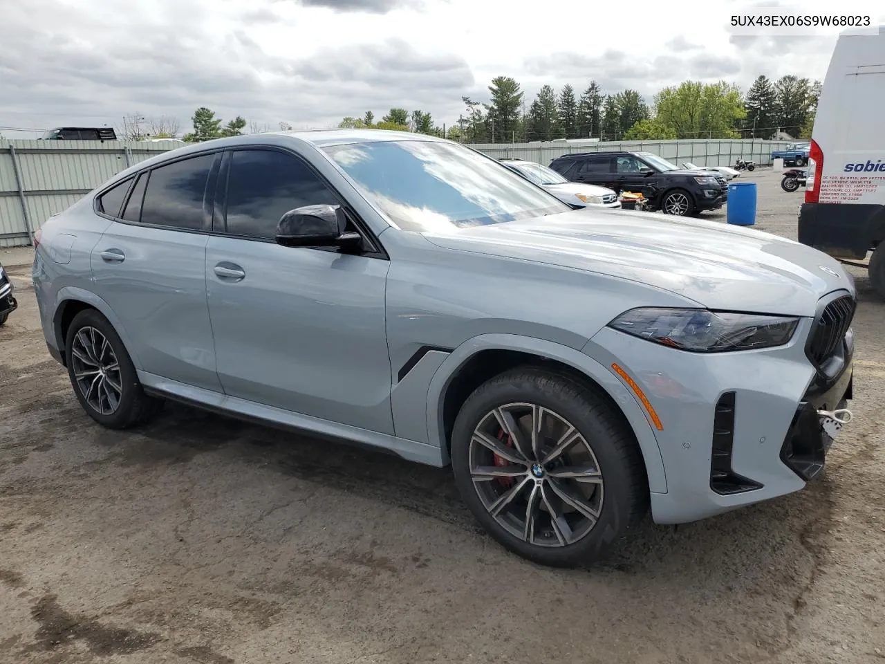 2025 BMW X6 M60I VIN: 5UX43EX06S9W68023 Lot: 69874764