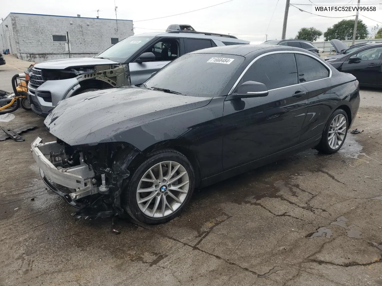 2014 BMW 228 I VIN: WBA1F5C52EVV99658 Lot: 71668484