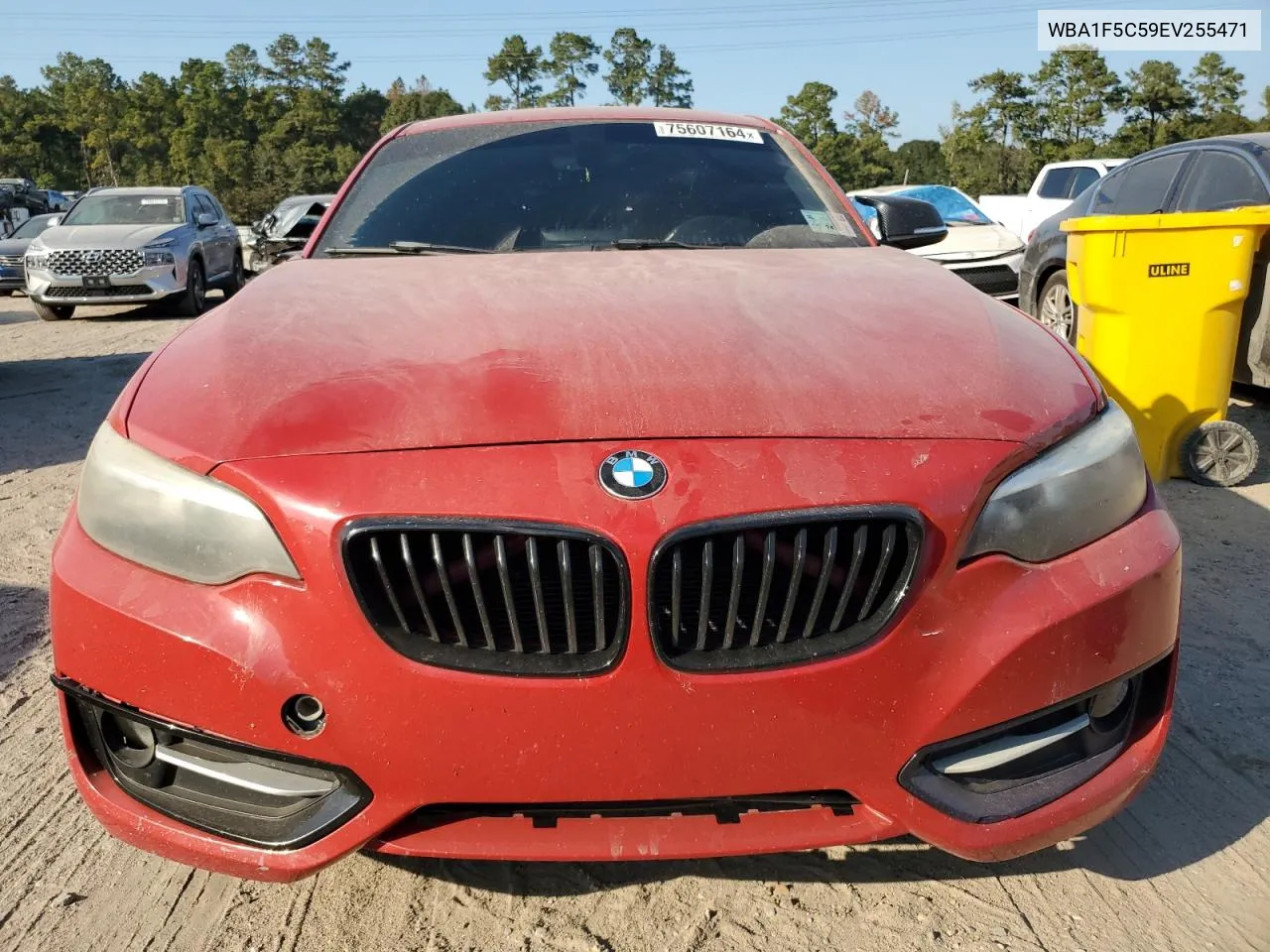 2014 BMW 228 I VIN: WBA1F5C59EV255471 Lot: 75607164