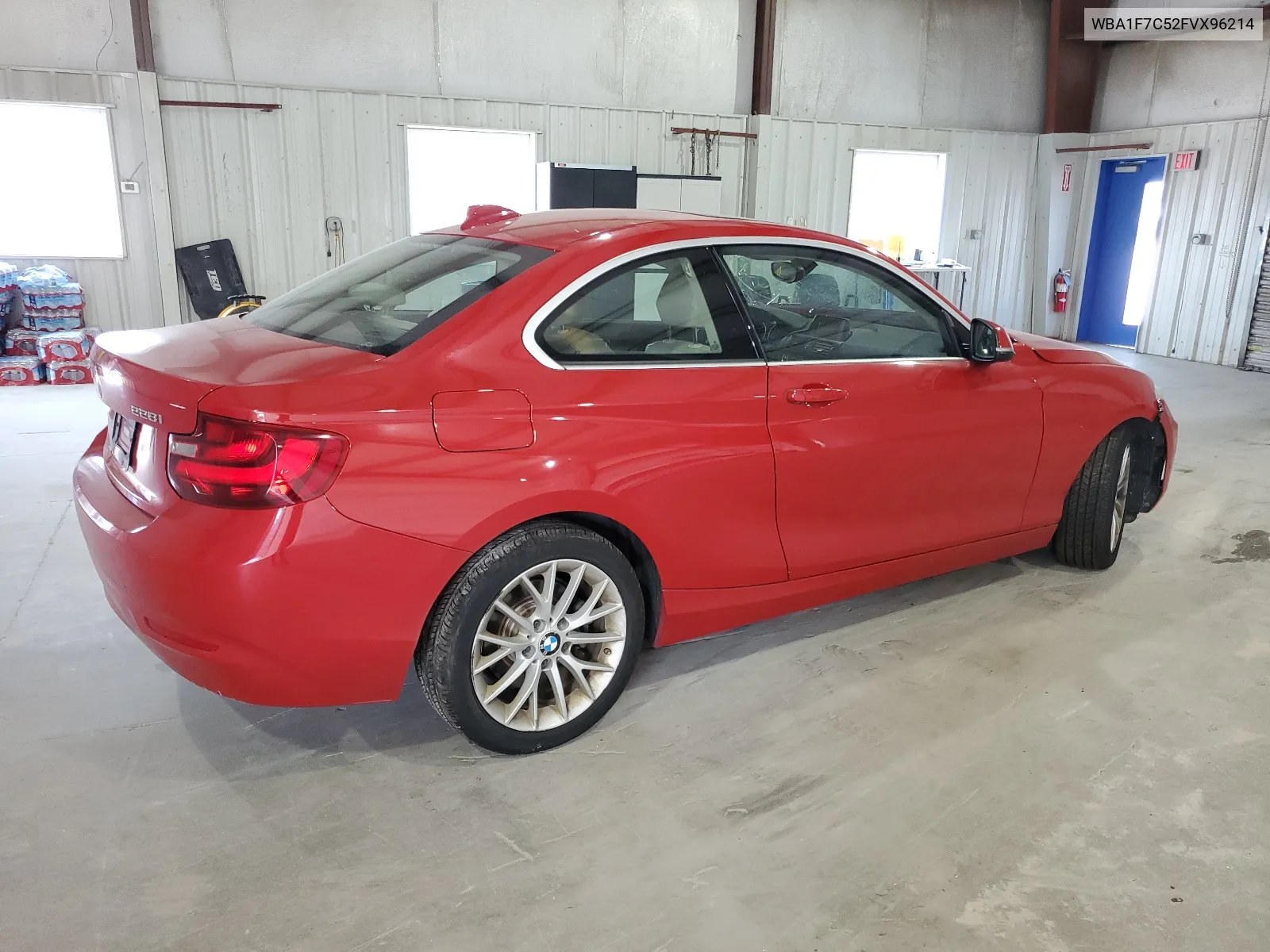 2015 BMW 228 Xi VIN: WBA1F7C52FVX96214 Lot: 67270194