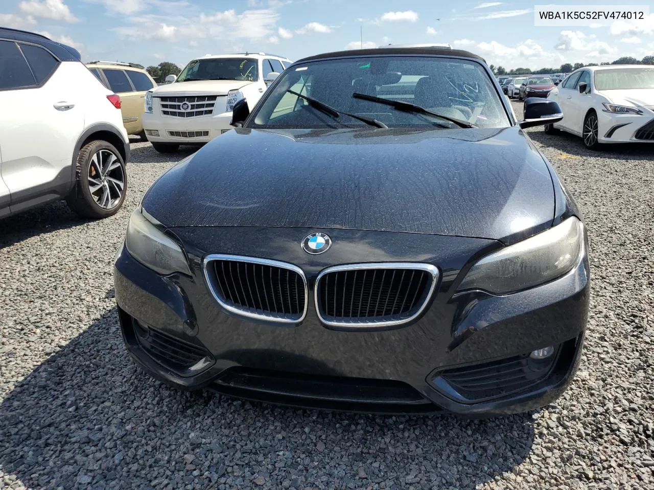 2015 BMW 228 I VIN: WBA1K5C52FV474012 Lot: 73830094