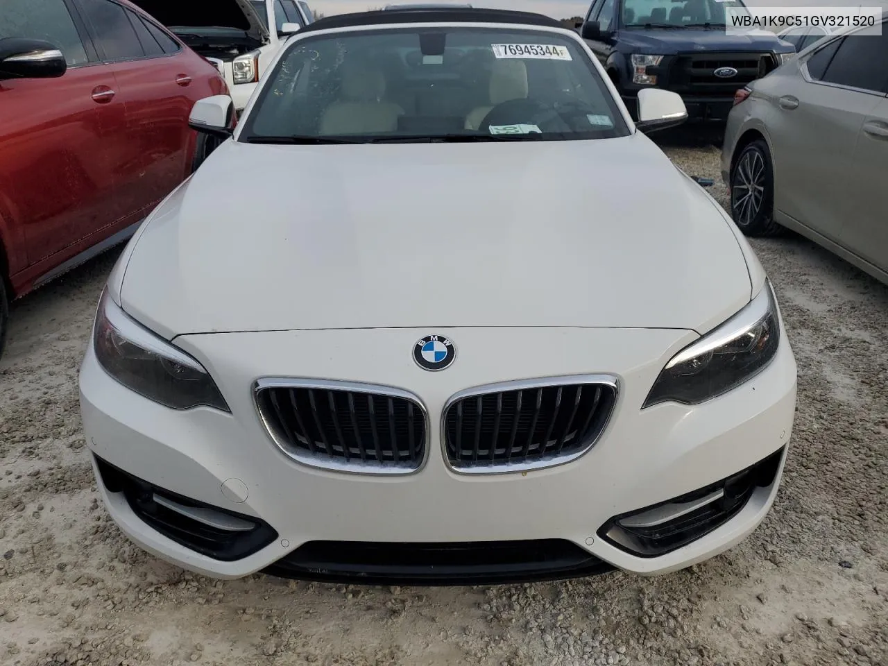 2016 BMW 228 I Sulev VIN: WBA1K9C51GV321520 Lot: 76945344