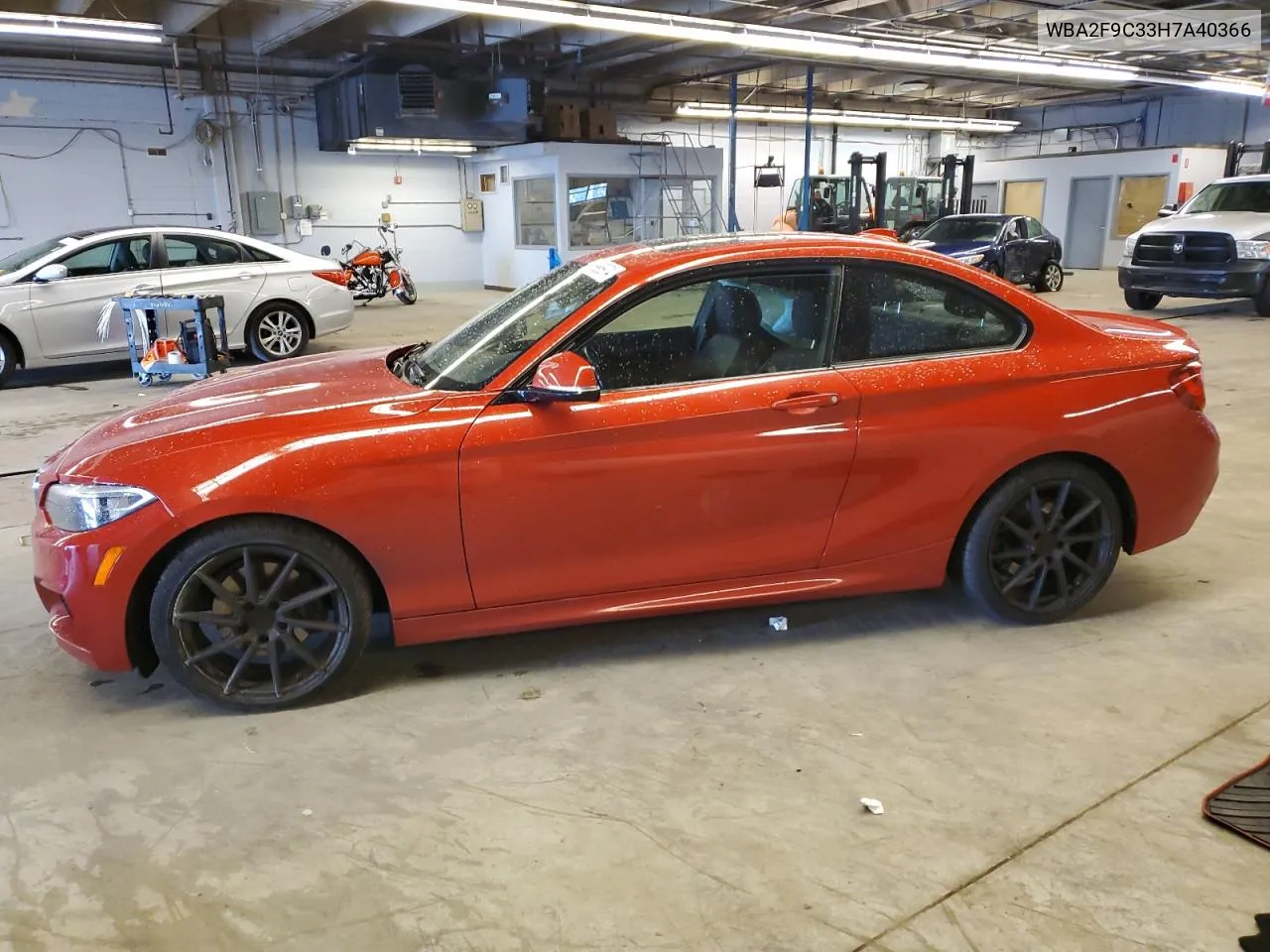 2017 BMW 230I VIN: WBA2F9C33H7A40366 Lot: 75996974