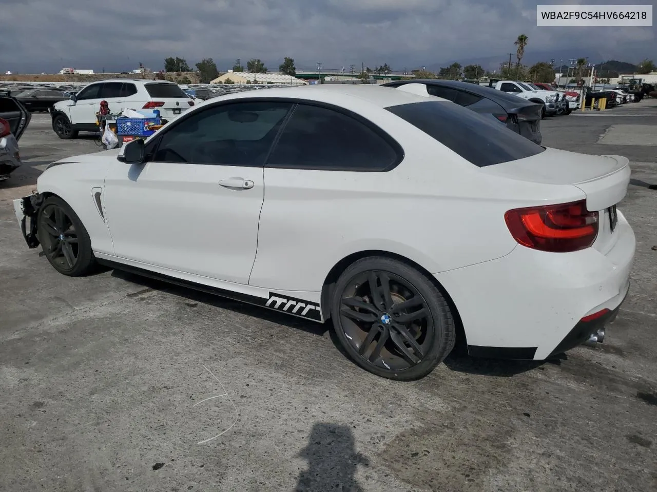 2017 BMW 230I VIN: WBA2F9C54HV664218 Lot: 78107394