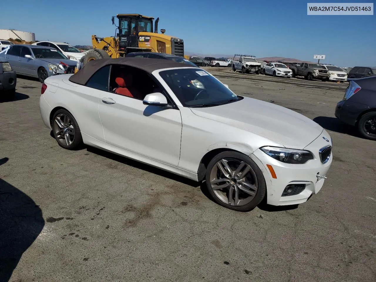 WBA2M7C54JVD51463 2018 BMW 230I