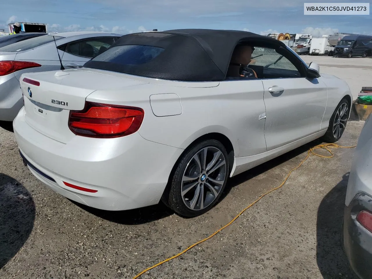 2018 BMW 230Xi VIN: WBA2K1C50JVD41273 Lot: 75304094