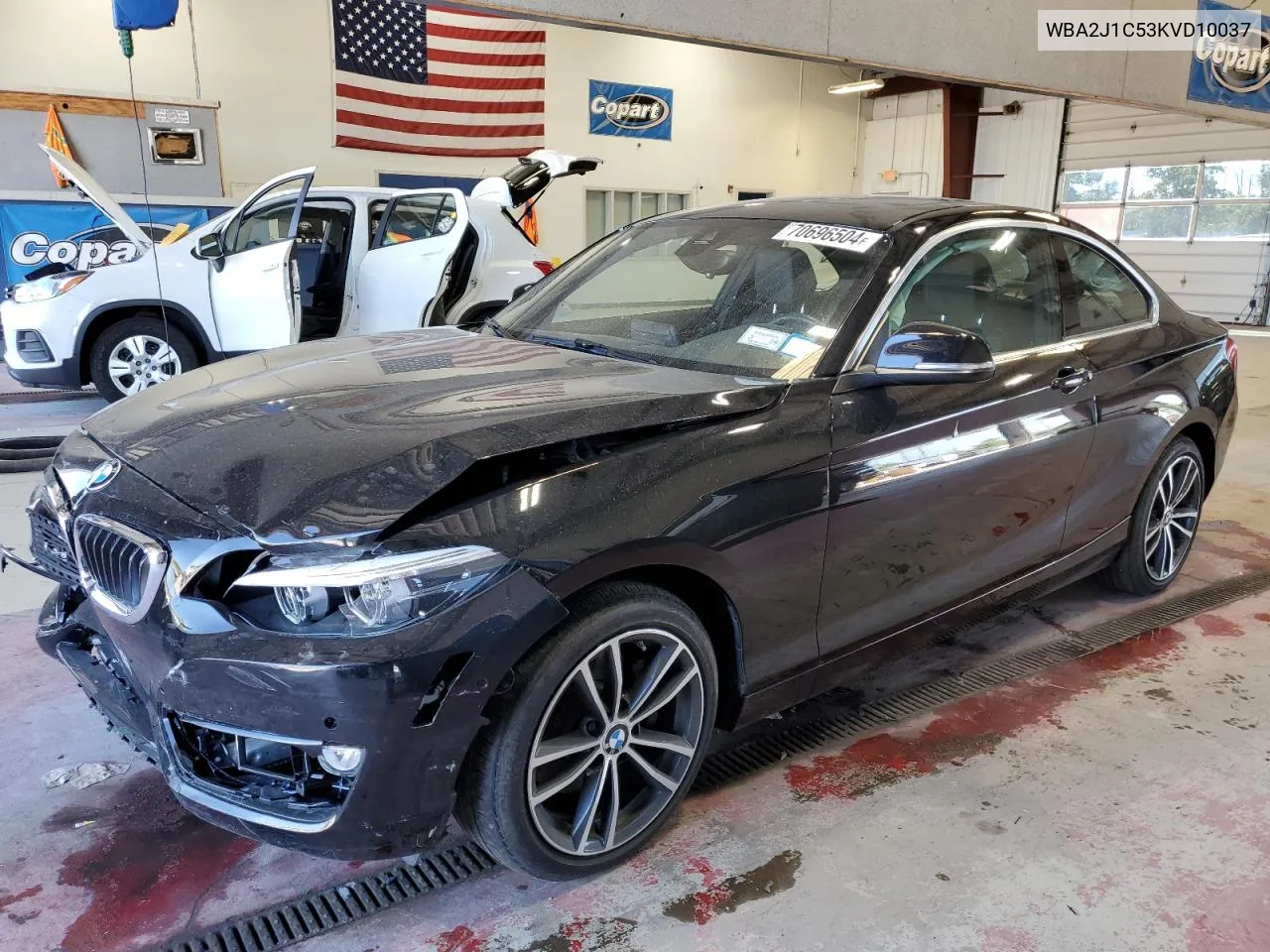 2019 BMW 230I VIN: WBA2J1C53KVD10037 Lot: 70696504