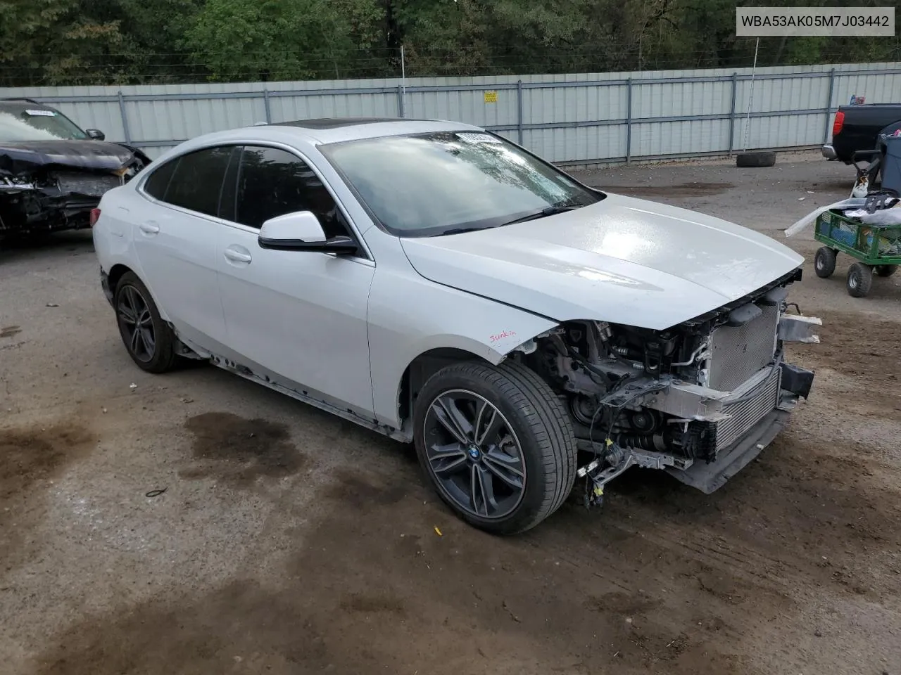 2021 BMW 228I VIN: WBA53AK05M7J03442 Lot: 76932784