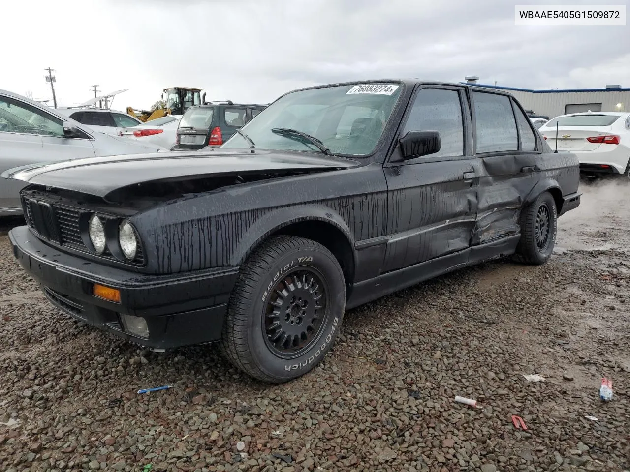 1986 BMW 325 E VIN: WBAAE5405G1509872 Lot: 76083274