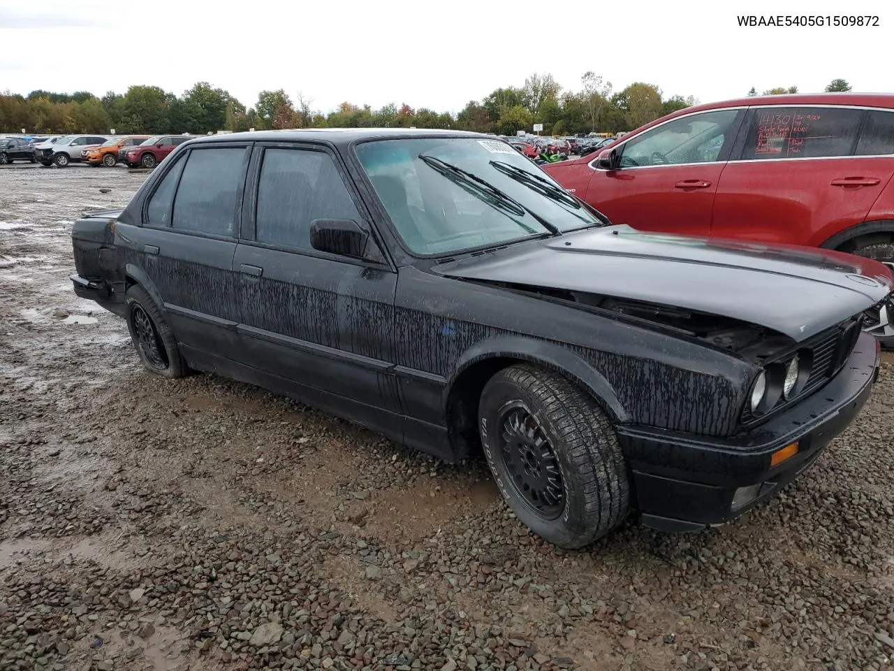 1986 BMW 325 E VIN: WBAAE5405G1509872 Lot: 76083274