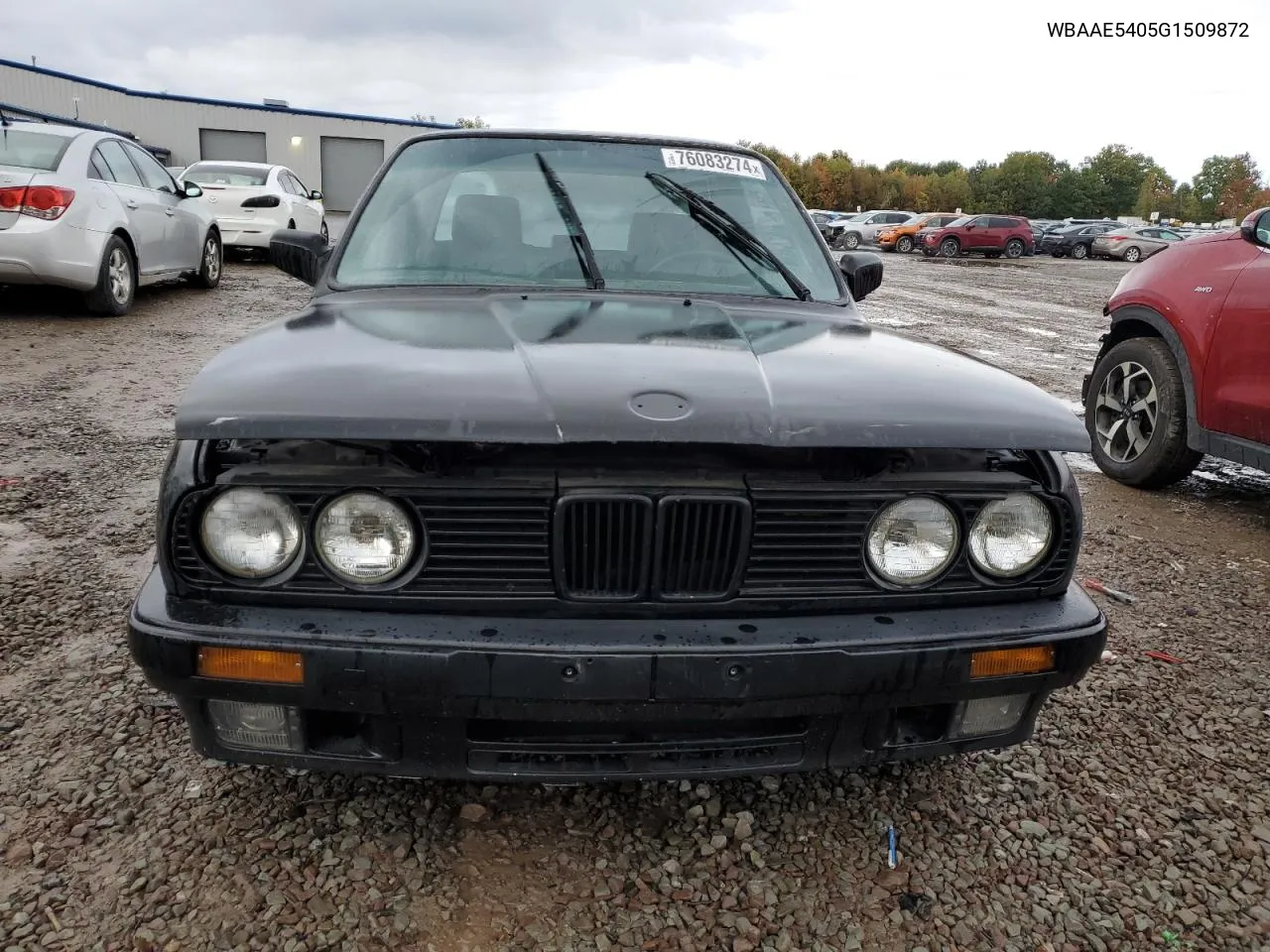 1986 BMW 325 E VIN: WBAAE5405G1509872 Lot: 76083274