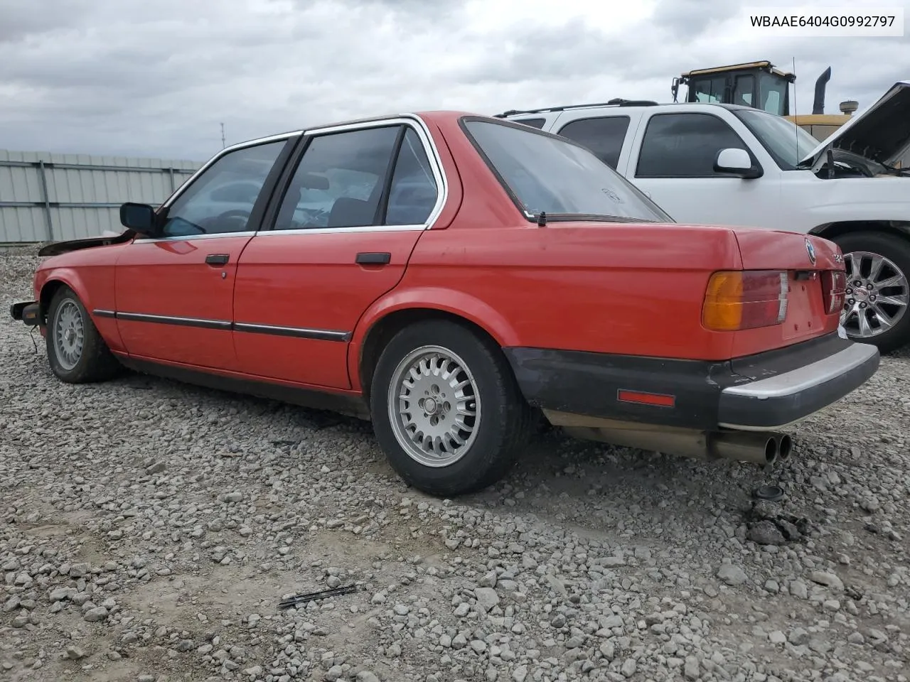 1986 BMW 325 E Automatic VIN: WBAAE6404G0992797 Lot: 78657104