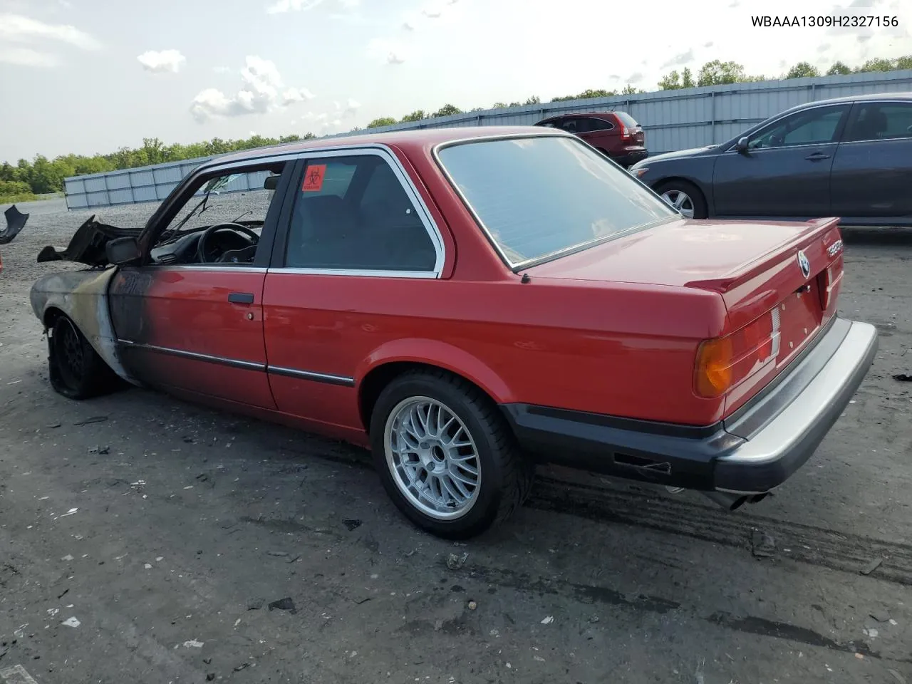 1987 BMW 325 Is VIN: WBAAA1309H2327156 Lot: 65589974