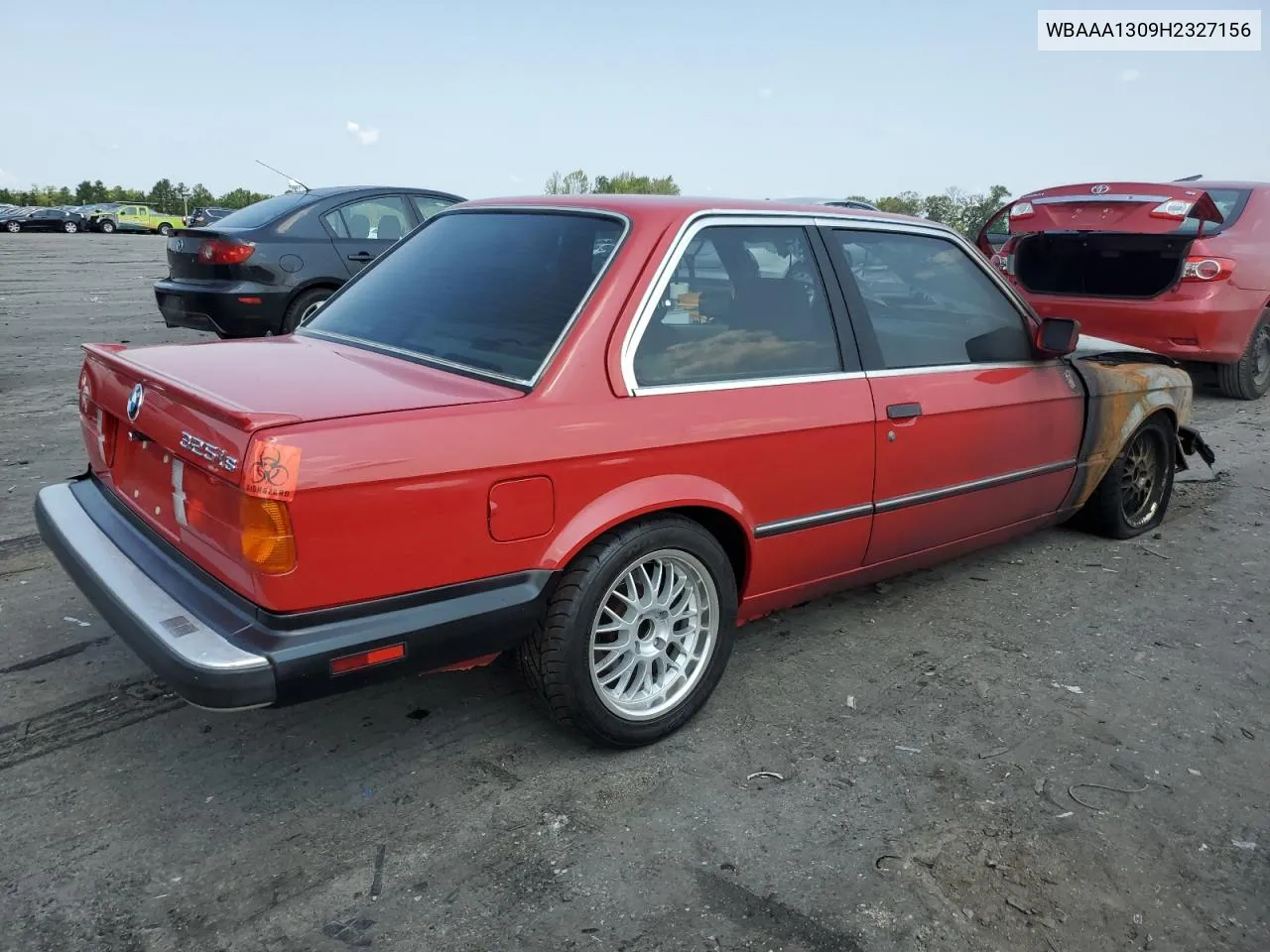 1987 BMW 325 Is VIN: WBAAA1309H2327156 Lot: 65589974