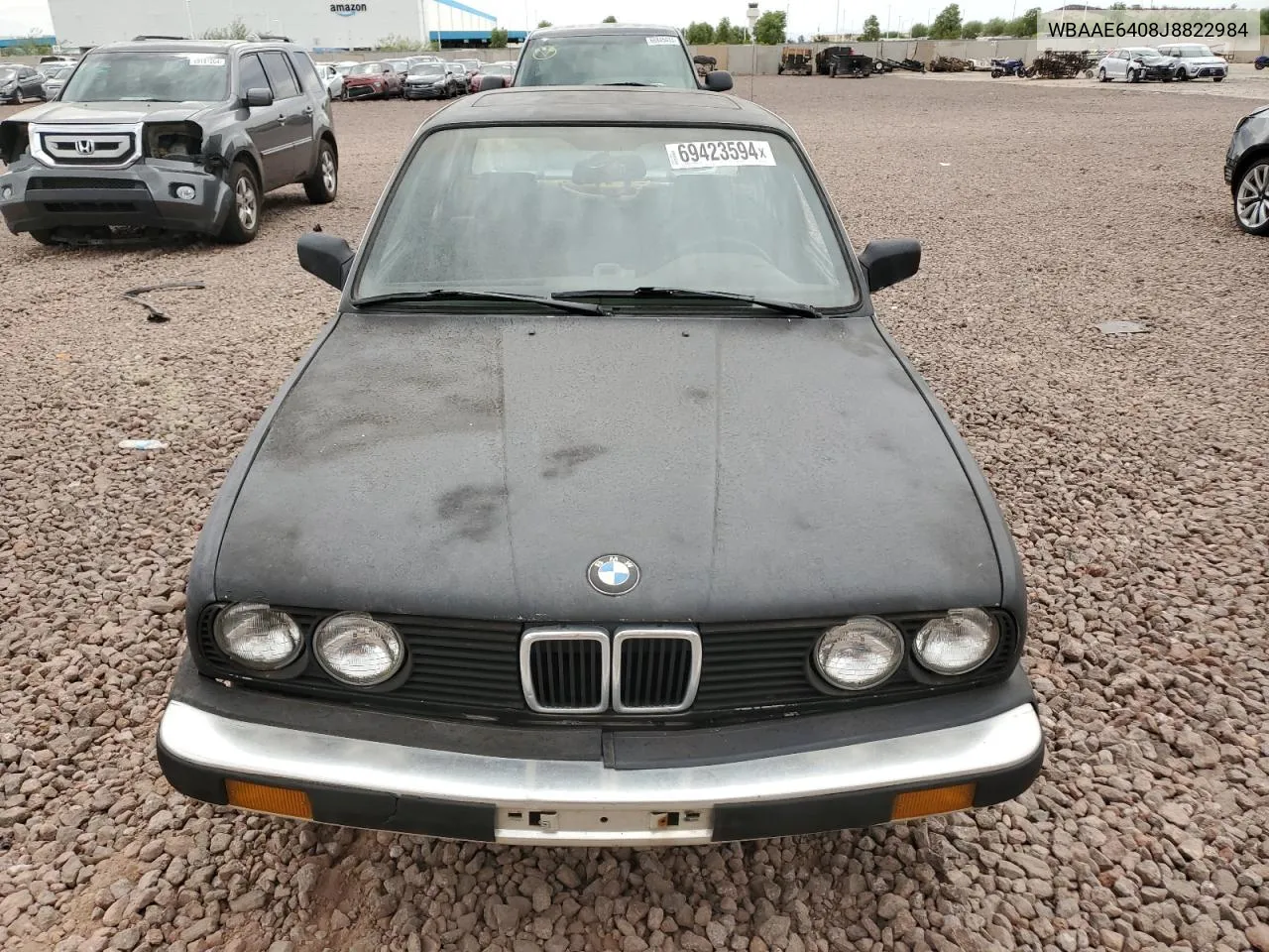 1988 BMW 325 Automatic VIN: WBAAE6408J8822984 Lot: 69423594