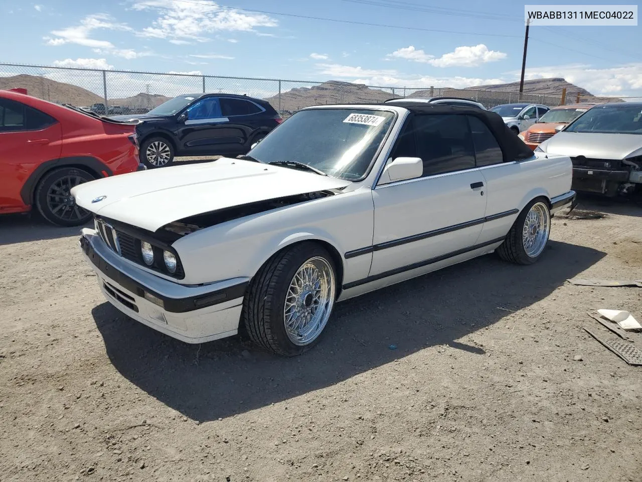 1991 BMW 325 Ic VIN: WBABB1311MEC04022 Lot: 68353874