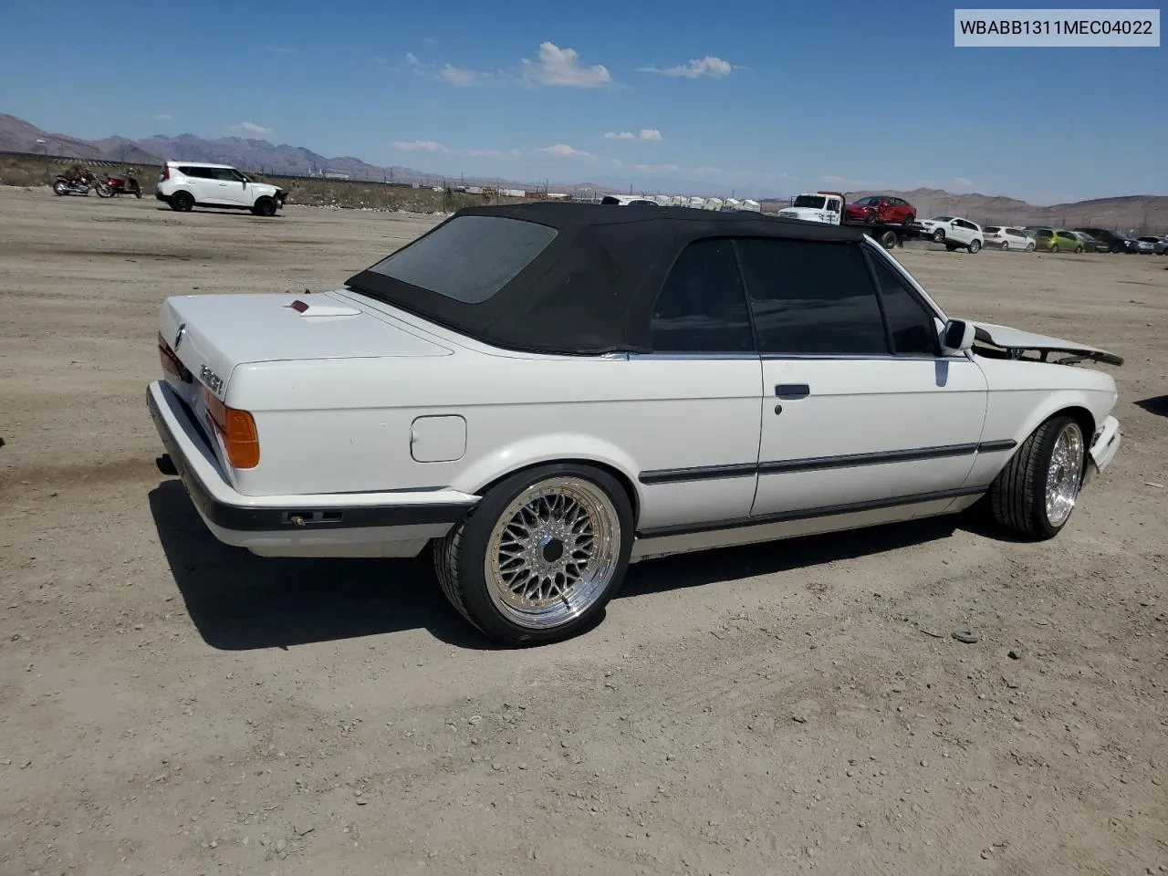 1991 BMW 325 Ic VIN: WBABB1311MEC04022 Lot: 68353874